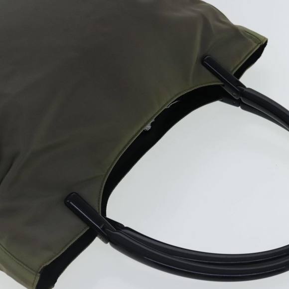 PRADA Tote Bag Nylon Khaki Auth bs19095 - Picture 6 of 16